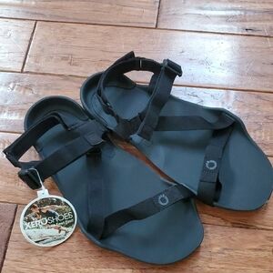 Xero Z-Trek Barefoot Shoes Black Sandals